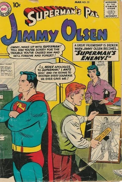 Cover of Superman's Enemy!