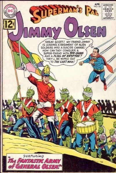 Cover of The Fantastic Army of General Olsen!