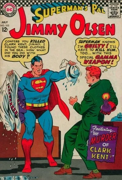 Cover of The Murder of Clark Kent!