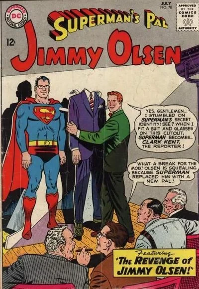 Cover of The Revenge of Jimmy Olsen!