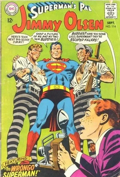 Cover of The Wrongo Superman! ; A Visit from Superman's Pal!