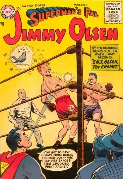 Cover of T.N.T. Olsen, The Champ!