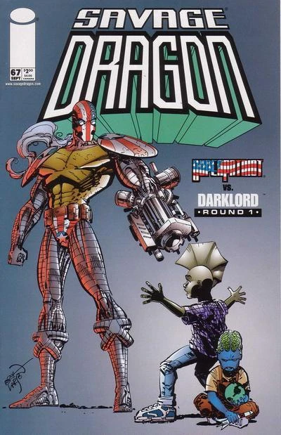 Cover of Superpatriot Vs. Darklord Round 1