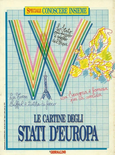 Cover of Le cartine degli Stati d' Europa