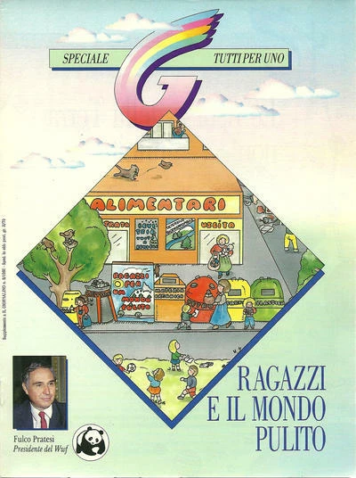 Cover of Speciale G Tutti per uno - Ragazzi e il Mondo pulito