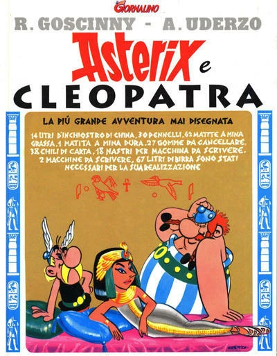 Cover of Asterix e Cleopatra