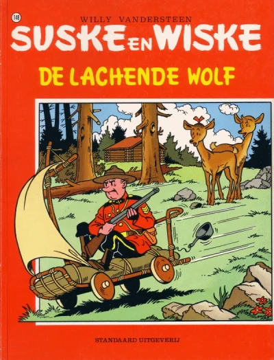 Cover of De Lachende Wolf