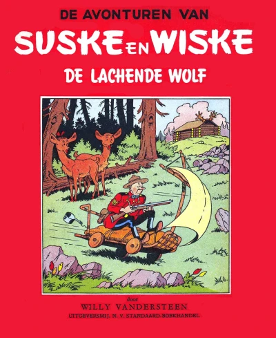 Cover of De Lachende Wolf