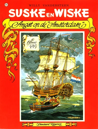 Cover of Angst op de Amsterdam