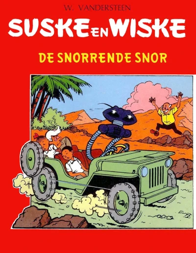 Cover of De Snorrende Snor