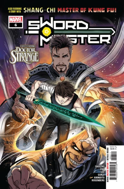 Cover of A Strange Encounter; Sword Master & Shang-Chi: Master Class Part Six