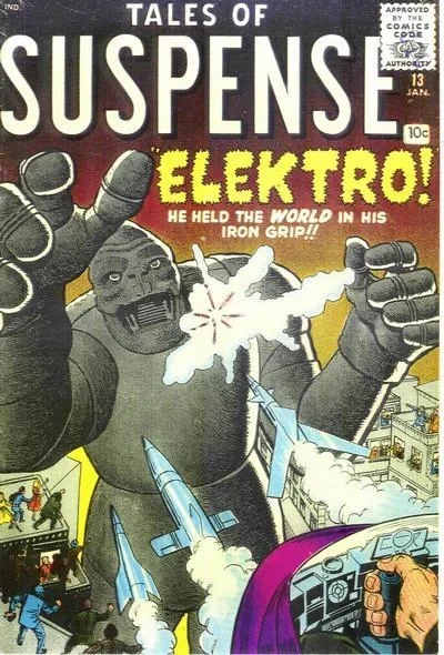 Cover of Elektro! He Held A World In His Iron Grip!