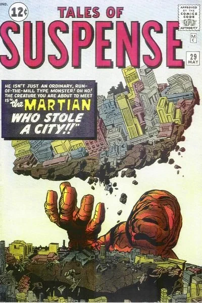 Cover of The Martian Who Stole A City!
