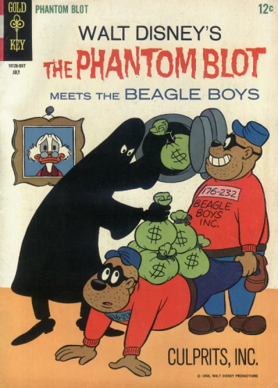 Cover of The Phantom Blot meets the Beagle Boys