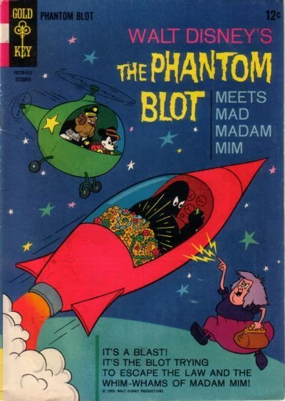 Cover of The Phantom Blot meets Mad Madam Mim