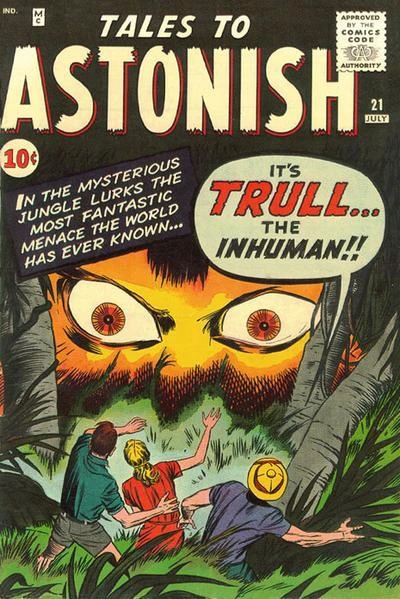 Cover of Trull! The Inhuman!