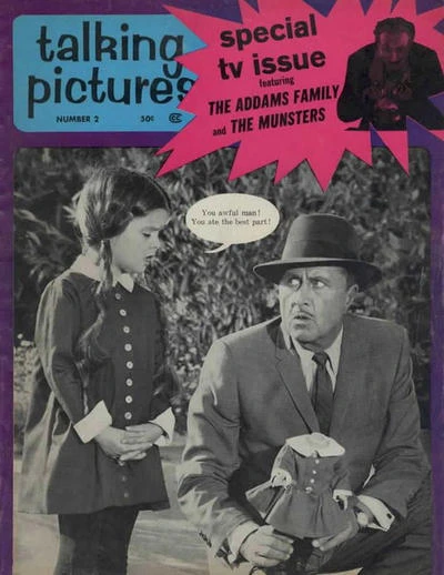 Cover of Special TV Issue Featuring The Addams Family and the Munsters