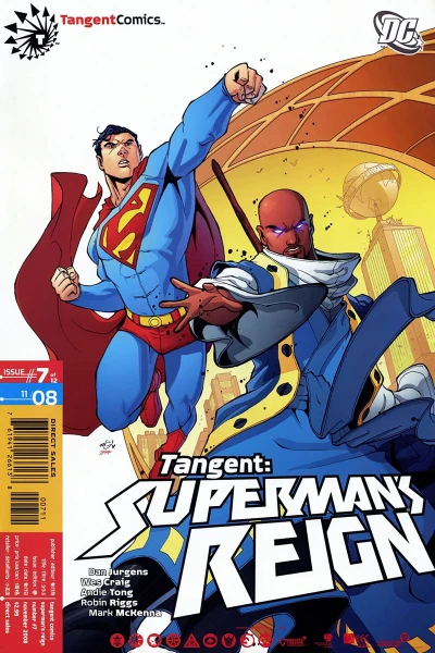 Cover of Tangent: Superman's Reign Chapter Seven, History Lesson Chapter 7