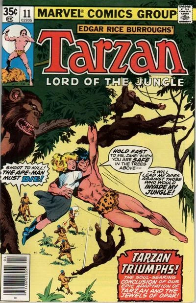 Cover of Tarzan Triumphs!