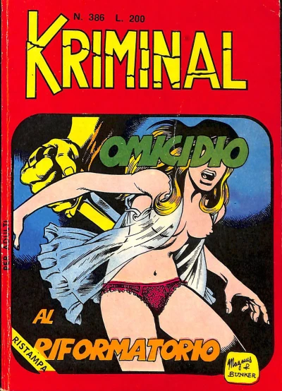 Cover of Omicidio al riformatorio