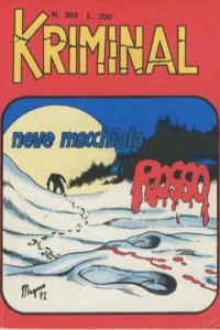 Neve macchiata di rosso