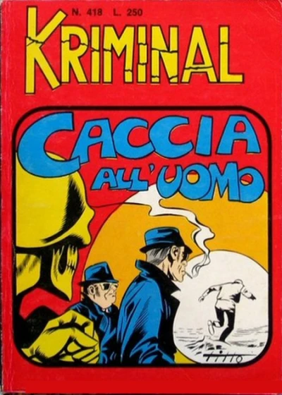 Cover of Caccia all'uomo
