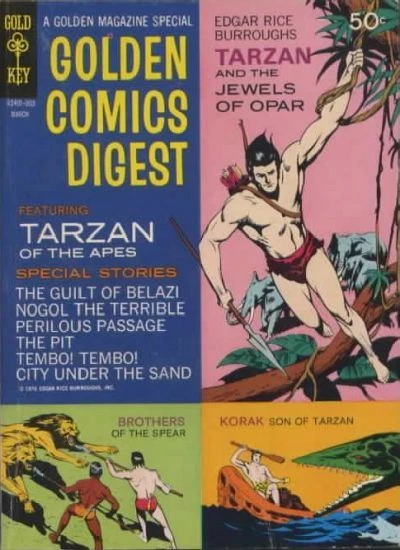 Cover of Tarzan and the Jewels of Opar