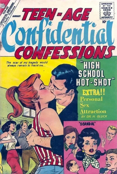 Cover of High School Hot-Shot, Scandal