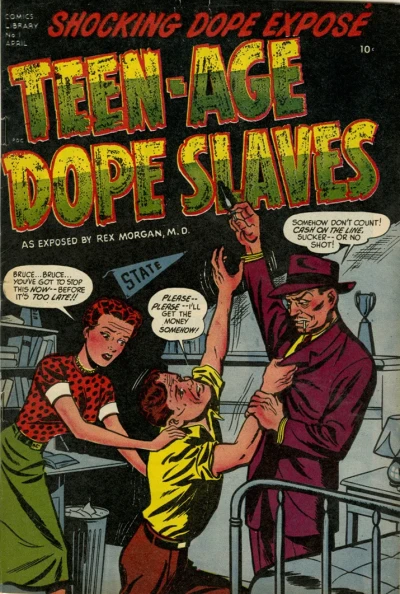 Cover of Teen-age Dope Slaves