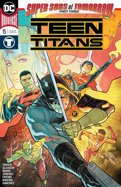 Cover of Super Sons of Tomorrow Part 3: Tomorrow Is Never Promised