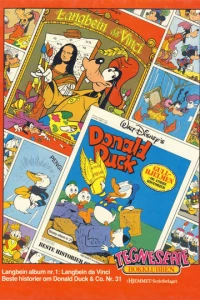 Beste historier om Donald Duck & Co. nr. 31; Langbein album nr. 1: Langbein da Vinci