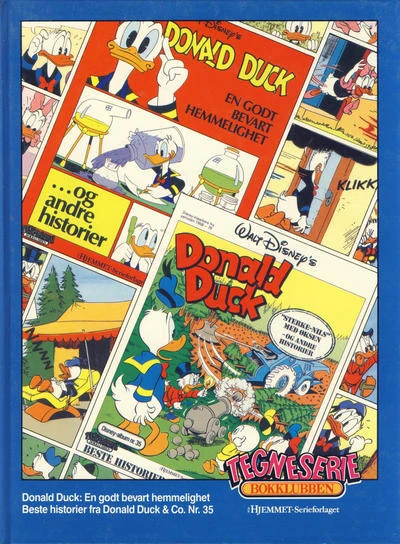 Cover of Donald Duck: En godt bevart hemmelighet; Beste historier fra Donald Duck & Co. nr. 35