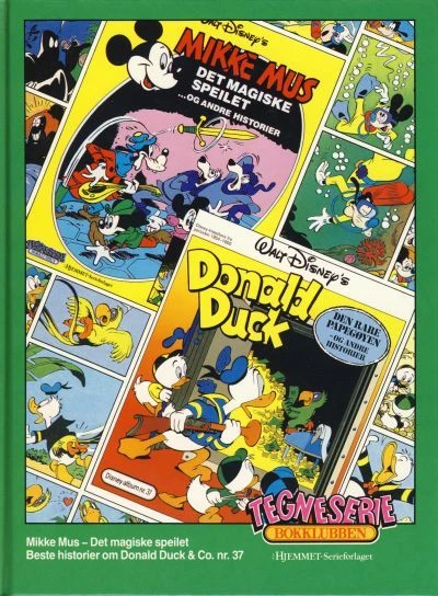 Cover of Beste historier om Donald Duck & Co. nr. 37; Mikke Mus: Det magiske speilet