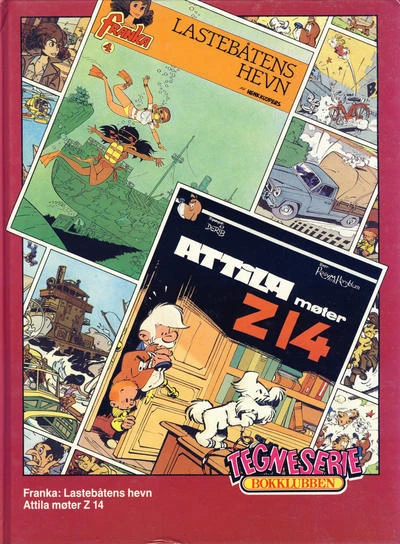 Cover of Franka: Lastebåtens hevn; Attila møter Z 14