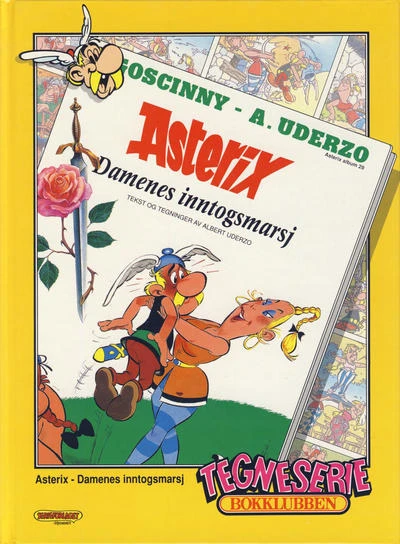 Cover of Asterix - Damenes inntogsmarsj; Asterix' odyssé