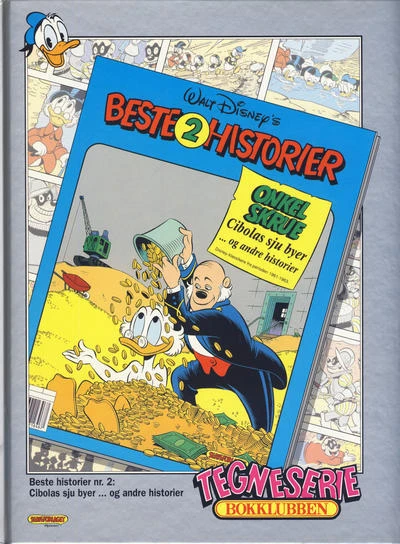 Cover of Beste historier 2: Cibolas sju byer og andre historier; Musketerene: Den store hemmeligheten
