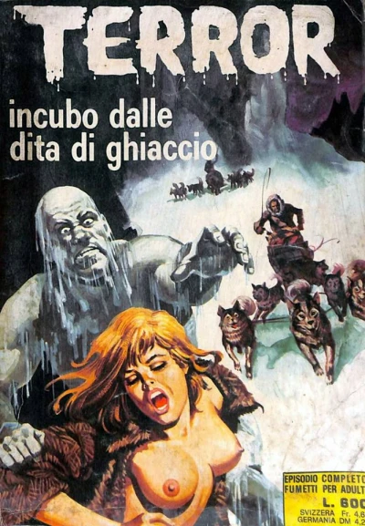 Cover of incubo dalle dita di ghiaccio