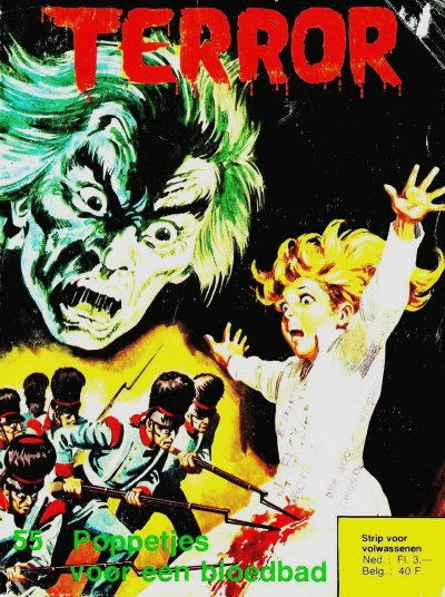 Cover of Poppetjes voor een bloedbad