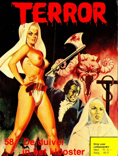 Cover of De duivel in het klooster