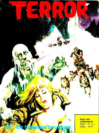 Cover of De hopeloze terugkeer