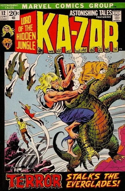 Cover of Terror Stalks the Everglades!