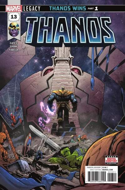Cover of Thanos Wins Part 1; [Untitled]