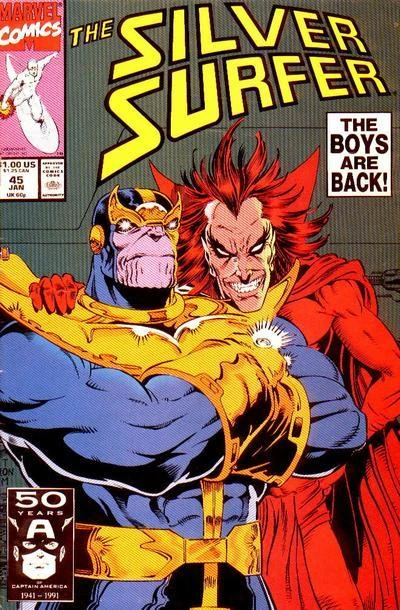 Cover of Thanos Vs. Mephisto