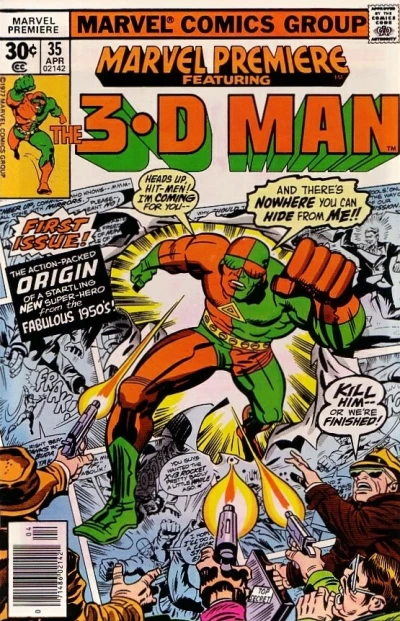 Cover of The 3-D Man!