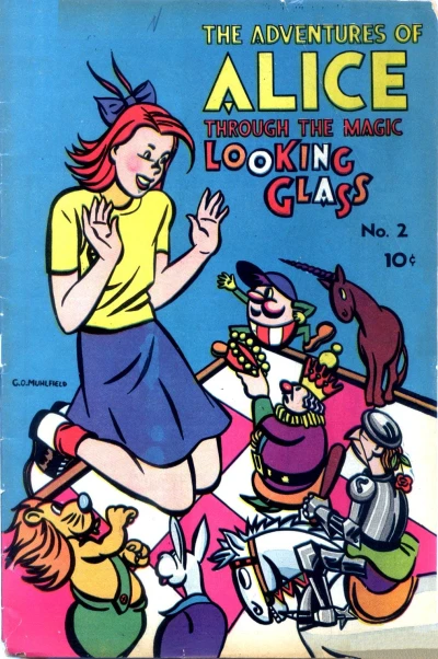 Cover of Alice Through the Looking Glass