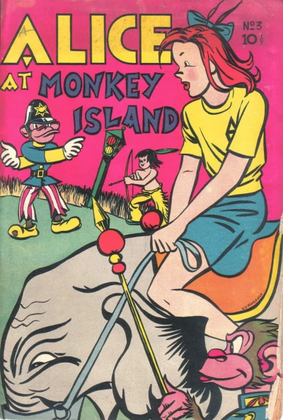 Cover of Alice at Monkey Island