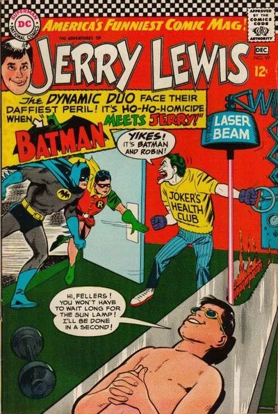 Cover of Batman Meets Jerry