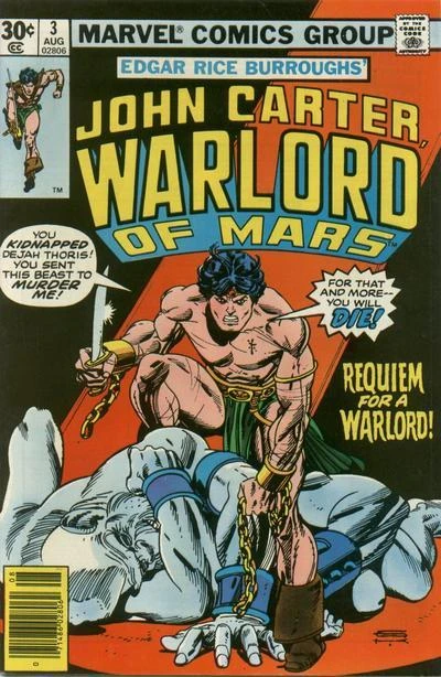 Cover of The Air-Pirates of Mars - Chapter Three: Requiem for a Warlord!