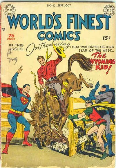 Cover of The Alphabetic Animal Adventure!; The Unknown Adventure!; The Knights of the Square Table; On the Vengeance Trail!; The Sun-Born Mountain Man; The Varmint and the Wizard!; The Amazing Adventure of Batman and Marco Polo!