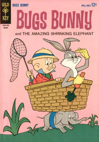 Cover of The Amazing Shrinking Elephant